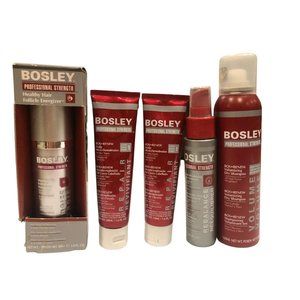 Assorted Bosley Hair Care Products